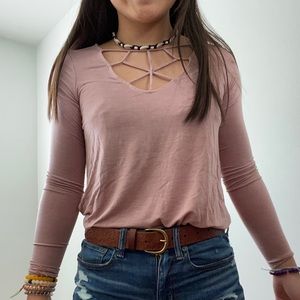 Long sleeve AEO shirt